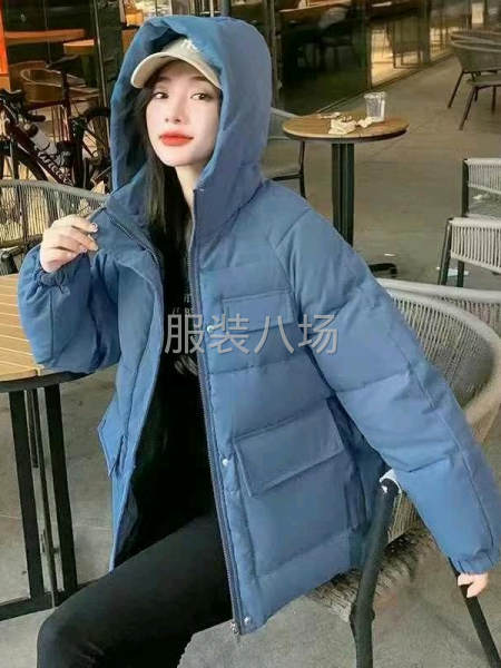 女装短款棉袄女潮ins冬季2024新款羽绒棉棉服-第4张图片