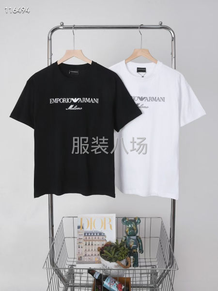 圆领短袖T恤衫男女同款-第9张图片