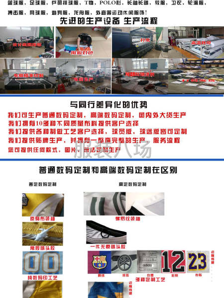 承接各类运动休闲服定制一套起订多种工艺定-第9张图片