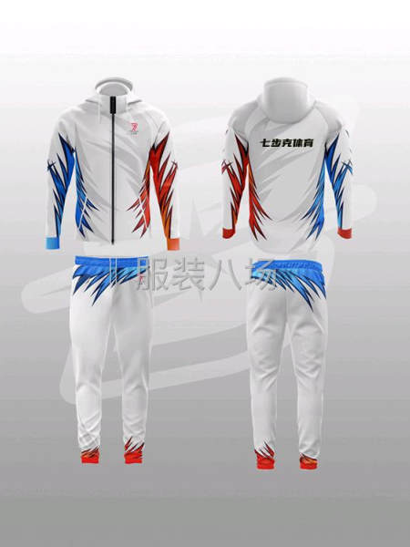 承接各类运动休闲服定制一套起订多种工艺定-第1张图片