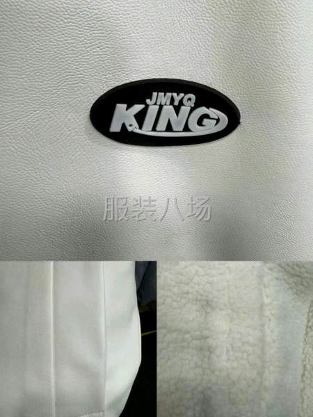 两面穿棉服男女秋冬季ins加绒羊羔毛外套-第8张图片