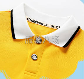 undefined - 儿童POLO衫 前襟已开好 - 图1