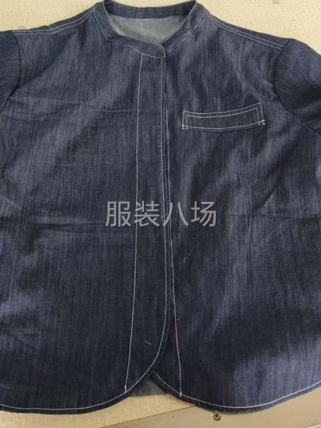 直播間半精品牛仔襯衣外發(fā)，要有包擋機-第2張圖片