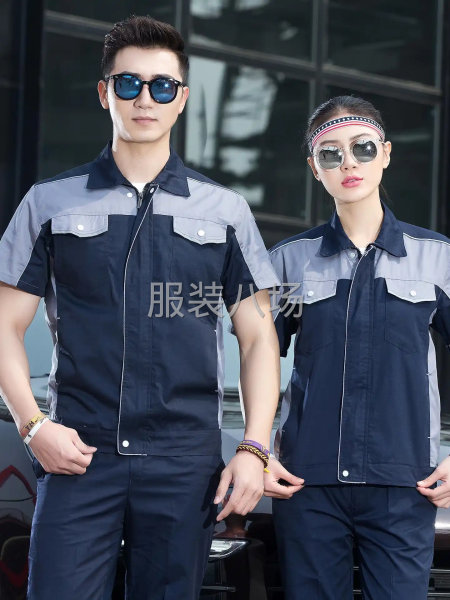 主营工作服，劳保服，护工服，夹克，棉袄等梭织产品-第5张图片
