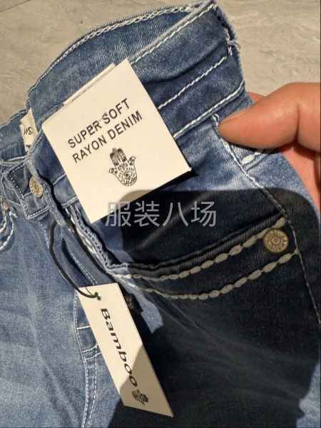 歐美原單裝箱牛仔褲，客戶資金斷裂，給個(gè)加工費(fèi)就處理-第4張圖片