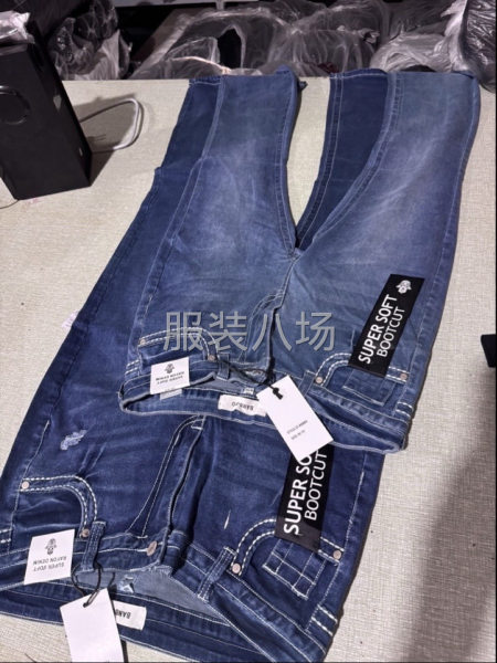 歐美原單裝箱牛仔褲，客戶資金斷裂，給個(gè)加工費(fèi)就處理-第8張圖片