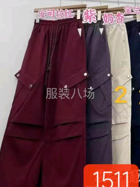 专做松紧腰。女装裤，工装裤-第4张图片