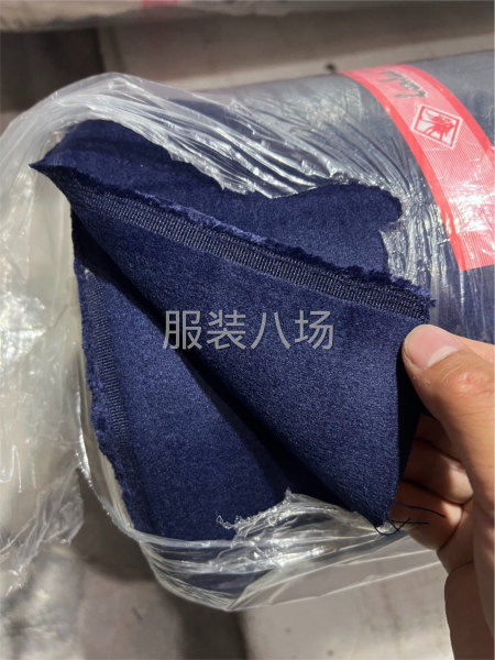 有这种梭织双面呢货的老板联系，大量要！-第6张图片