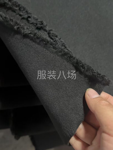 有这种梭织双面呢货的老板联系，大量要！-第1张图片