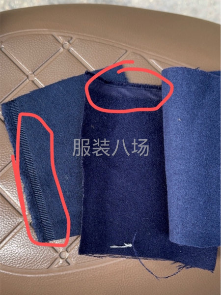 有这种梭织双面呢货的老板联系，大量要！-第9张图片