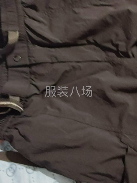 承接针梭织裤子，立体腰，净面腰-第1张图片