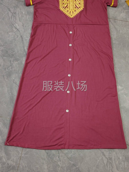 本廠大量中東外單針織裙簡單好做質(zhì)量一般跑量貨-第1張圖片
