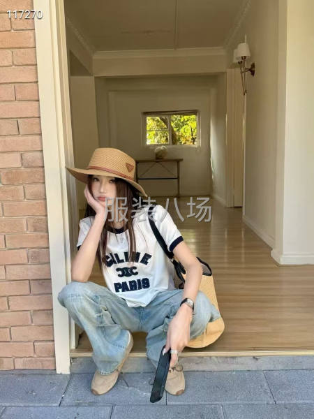 女款圓領(lǐng)短袖衫-第3張圖片