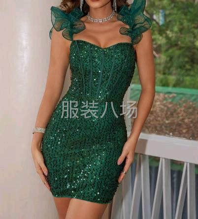 寻可做珠片面料服装加工厂，长期有返单-第1张图片