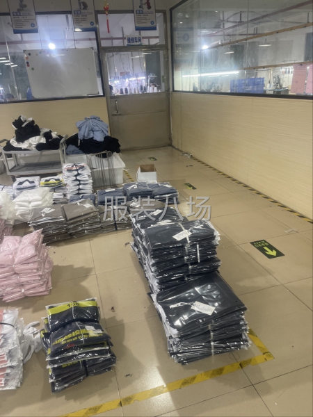 本厂主要生产针织类．校服。运动装。T恤   卫衣 卫裤等-第3张图片
