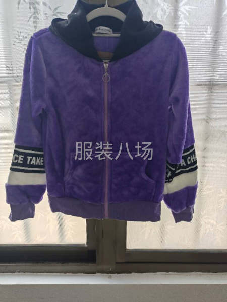 法蘭絨珊瑚絨睡衣拉鏈衫，各種針織服裝-第4張圖片