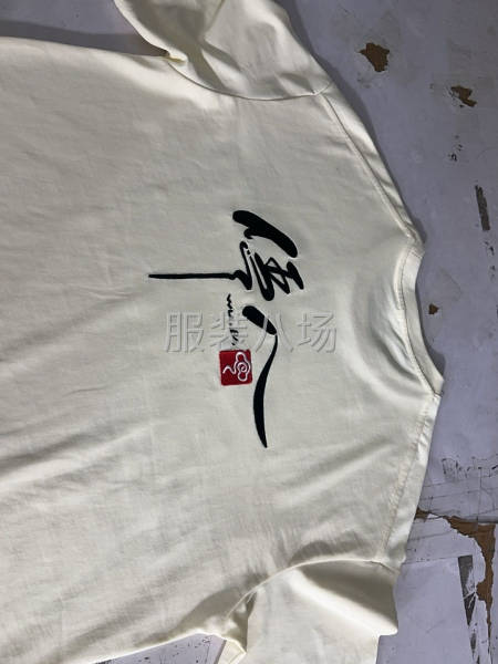 承接代加工卫衣帽衫 圆领 短袖 T恤 网单 市场单 跑量单-第7张图片