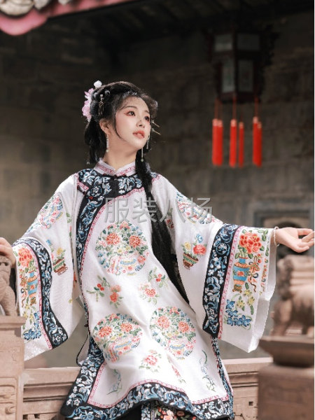 全刺绣清汉女特价清仓批发汉服-第8张图片