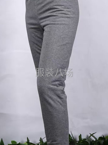 针织绗棉厚款保暖裤，需要四针六线-第1张图片