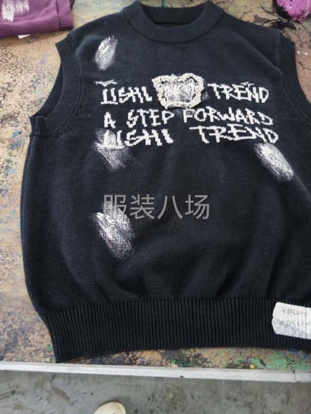 本人专业做服装工艺，绘手，喷绘，喷马留-第4张图片
