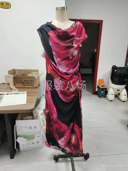 针梭织连衣裙外发-第8张图片