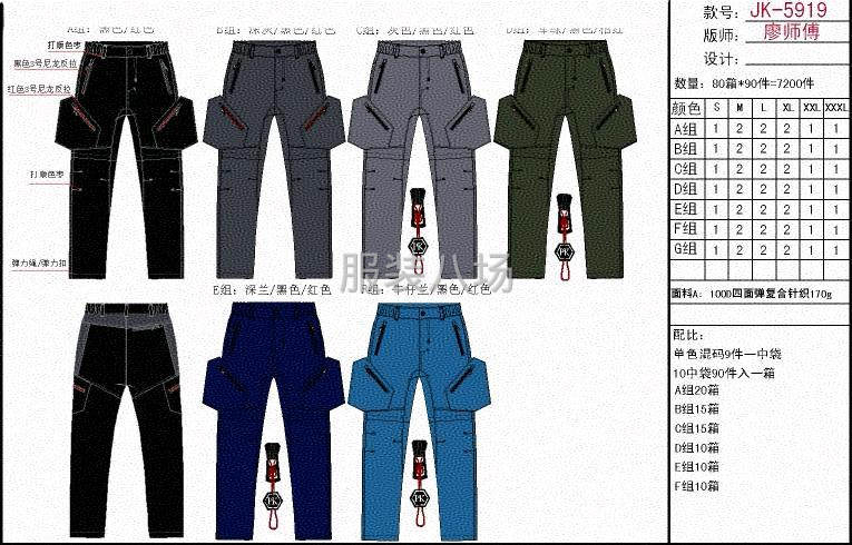 男装多袋款。质量中等以上-第3张图片