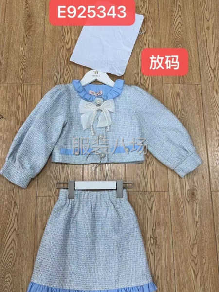 本公司长期做中东地区女童连衣裙，套装，现有大量裁片外发-第1张图片