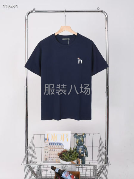 厂家直销男装圆领短袖T恤衫-第4张图片
