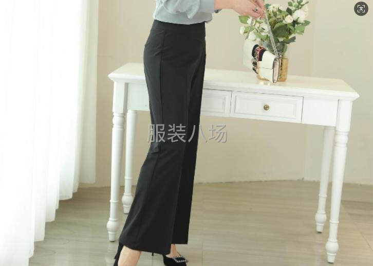 女阔休闲腿裤-第5张图片