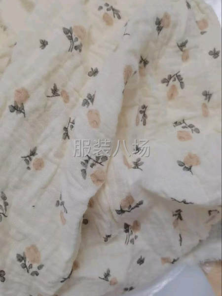 长期高价收购双层纯棉邹邹纱布头-第2张图片
