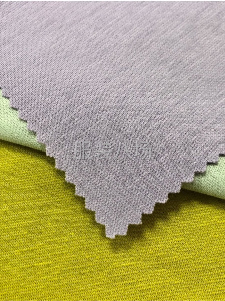 广志丰9461#米兰棉奢华双面简洁高质Polo商贸T恤面料-第2张图片