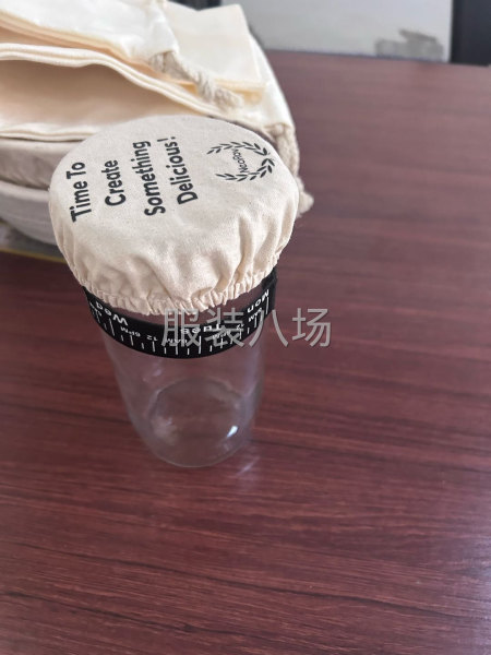 束口袋面包袋帆布袋三件套，棉绳收纳筐三件套-第8张图片