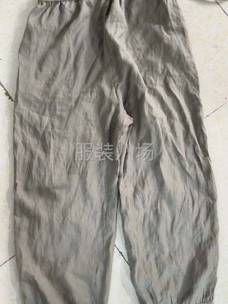 夫妻档承接加工   擅长做各种麻料裤子   连衣裙  打底衫-第2张图片