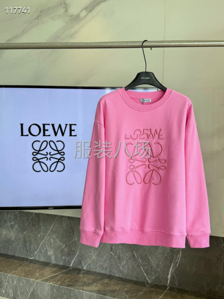 LOEWE上新 380克毛圈卫衣-第1张图片