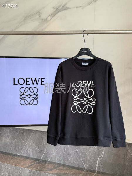 LOEWE上新 380克毛圈卫衣-第2张图片