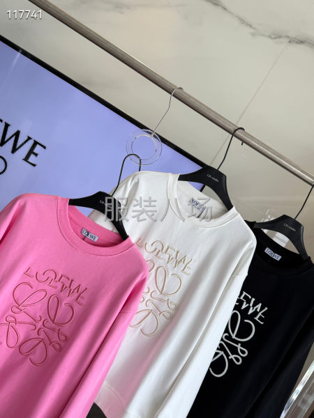 LOEWE上新 380克毛圈卫衣-第5张图片