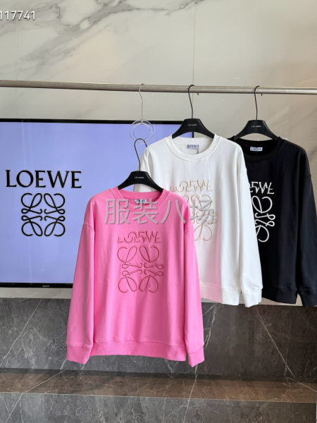 LOEWE上新 380克毛圈卫衣-第7张图片