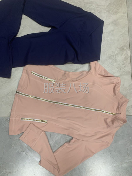 拉链家居服（四针六线）瑜伽服-第2张图片