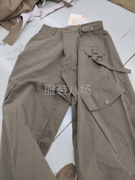 工装裤子女装棉布，可以长期合作也可以做好结账-第1张图片