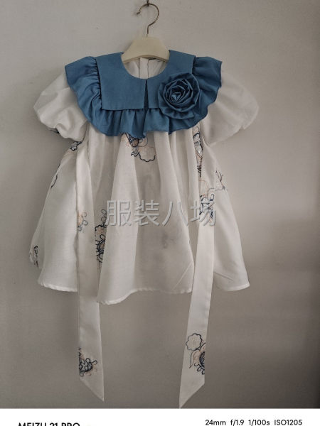 中东单女童连衣裙，下节车网纱款式。没做过，没经验的勿扰-第2张图片