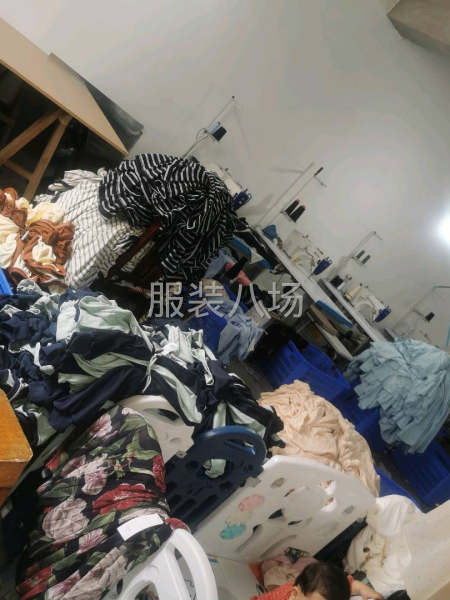 针织：梭织时装成件：流水线平车：专机车位-第1张图片