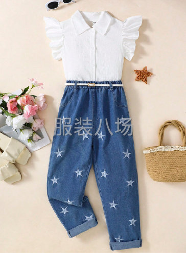 童裝針織梭織套裝，裙子，加工90后老板誠尋客戶長期合作！-第3張圖片