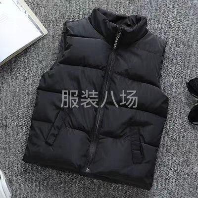 出售现做库存整单齐码棉马甲-第1张图片