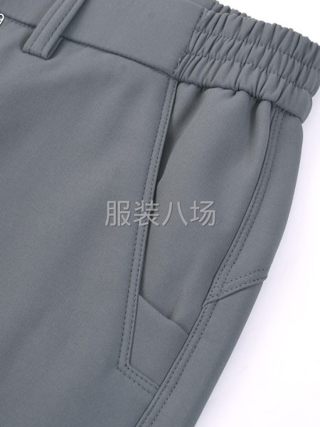 DESCENTE迪桑特 防水微弹加绒薄绒直筒长裤-第4张图片