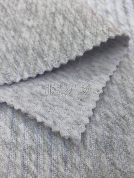 广志丰9315#斜纹提花375克棉涤斜纹提花面料凹凸有致纹理-第2张图片