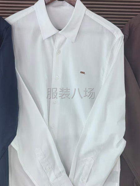 新款ZEGNA/杰尼亞條紋長袖襯衫男士-第3張圖片