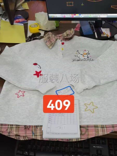 招连帽卫衣外套加工厂多名   大量裁片外发-第3张图片