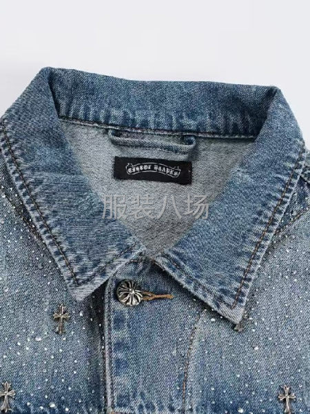CNZ002 牛仔外套 尺码S M L XL 牛仔蓝 满天星-第3张图片