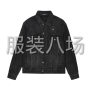 中山 - 西區街道 - 長洲社區 - 牛仔外套 牛仔黑 貼布繡花加高端...