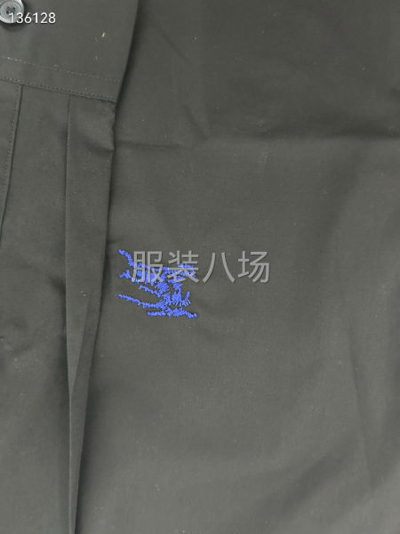 巴宝莉腰部绣马黑白双色 S~2XL-第4张图片
